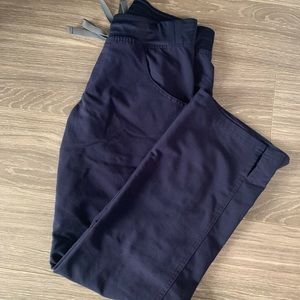 Navy Livingston - Petite Basic Scrub Pant